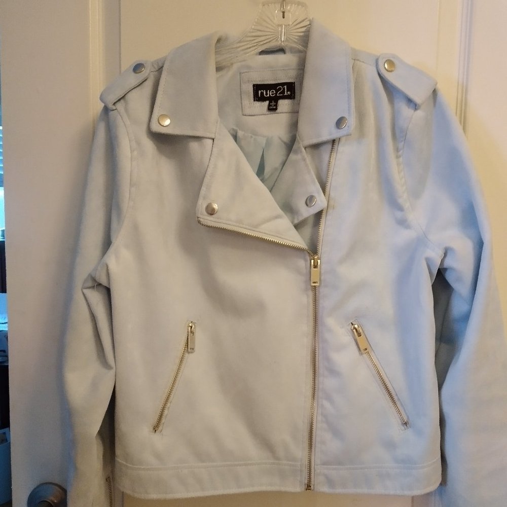Light Blue  Jacket - Picture 4 of 4